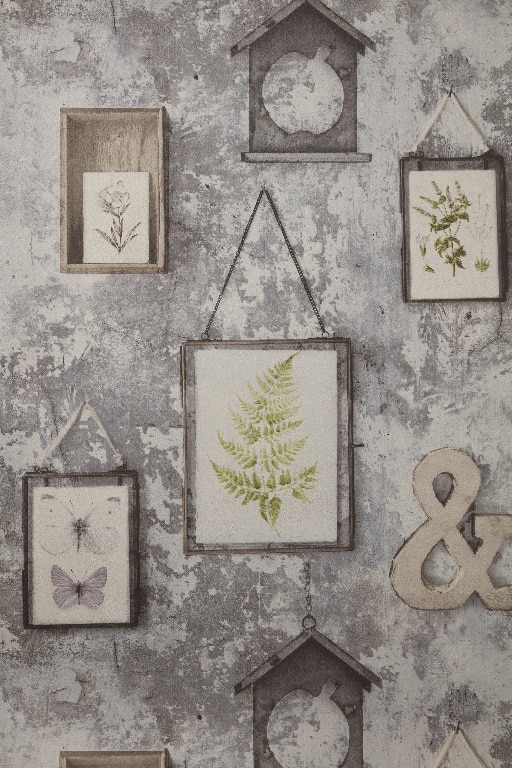 Tapet netesut, 0.53 x 10 m, multicolor, peisaj