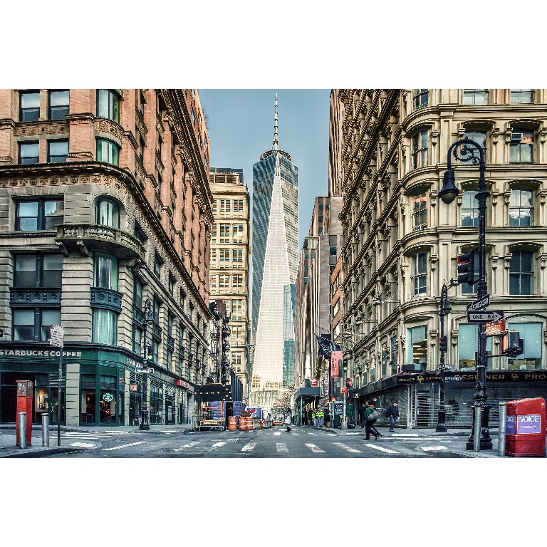 Fototapet netesut, 2.48 x 3.68 m, multicolor, mat • GoodHome