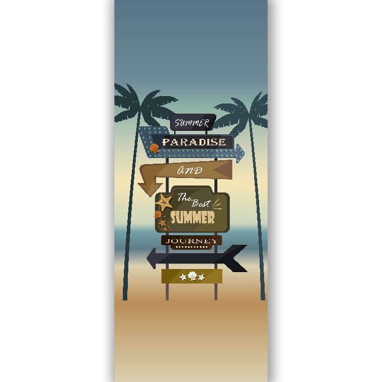 Fototapet peisaj, 1 x 2.5 m, multicolor