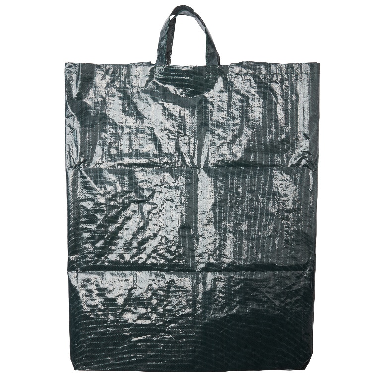 Sac pentru reziduuri de gradina,patrat, 220 l, culoare verde