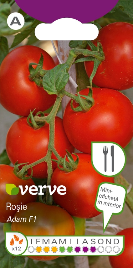 Semințe de roșii medii Adam