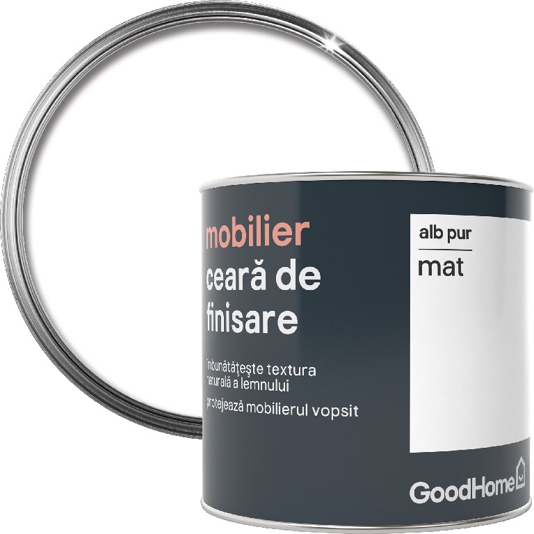 Ceara pentru lemn, alb, 0.5 l • GoodHome
