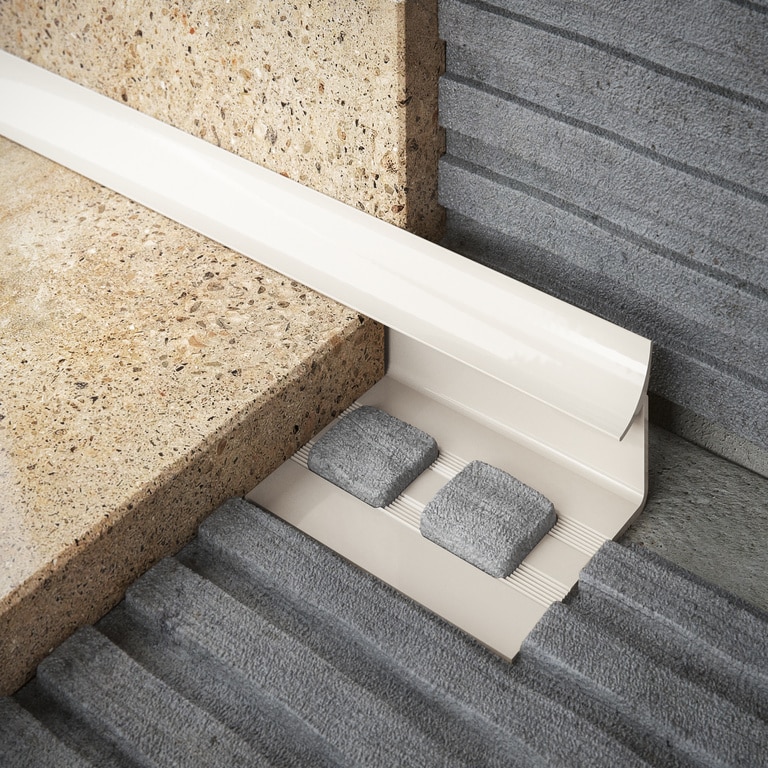 Profil PVC interior semirotund 9mm crem