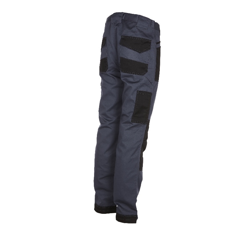 Pantaloni cu multiple buzunare, W32 L32, marime 42, gri • Site Harrier