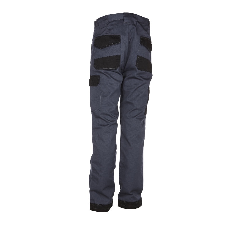 Pantaloni cu multiple buzunare, W32 L32, marime 42, gri • Site Harrier
