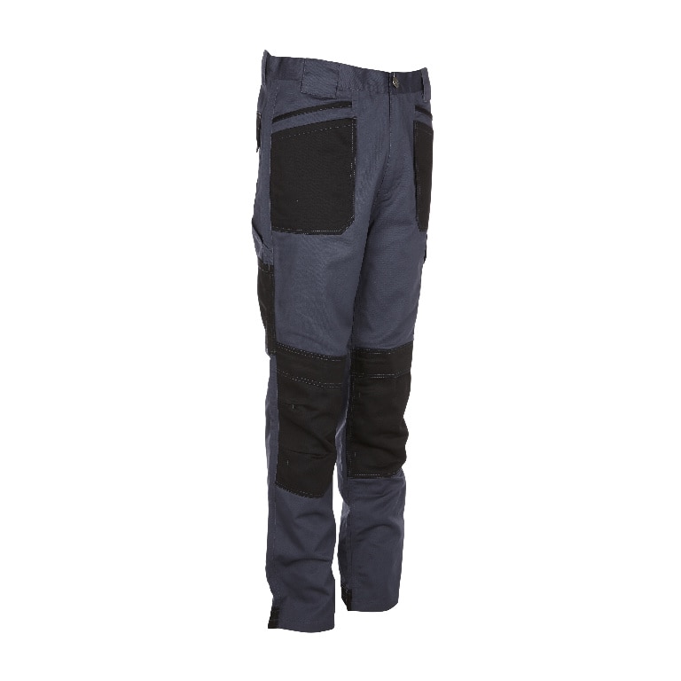 Pantaloni cu multiple buzunare, W32 L32, marime 42, gri • Site Harrier