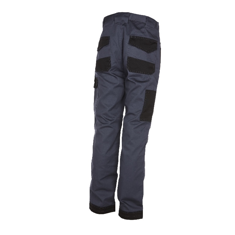 Pantaloni cu multiple buzunare, W32 L32, marime 42, gri • Site Harrier