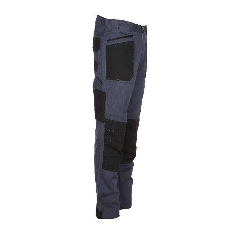 Pantaloni cu multiple buzunare, W32 L32, marime 42, gri • Site Harrier
