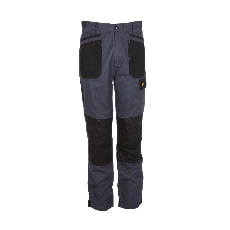 Pantaloni cu multiple buzunare, W32 L32, marime 42, gri • Site Harrier