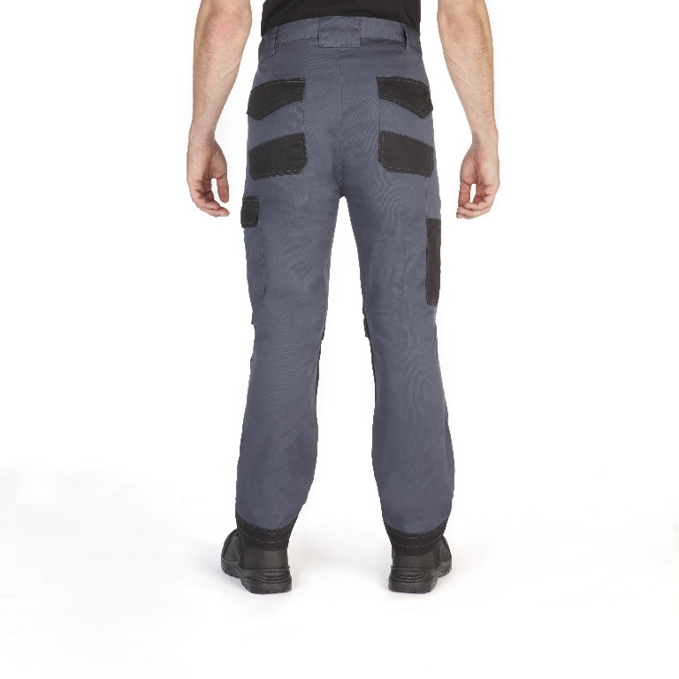 Pantaloni cu multiple buzunare, W32 L32, marime 42, gri • Site Harrier