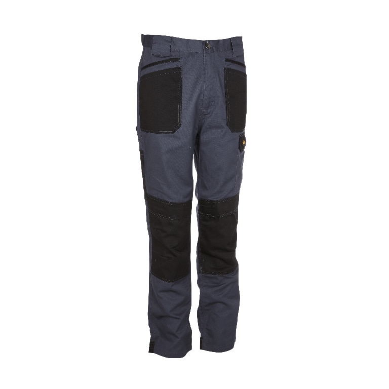 Pantaloni cu multiple buzunare, W32 L32, marime 42, gri • Site Harrier