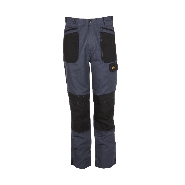 Pantaloni cu multiple buzunare, W32 L32, marime 42, gri • Site Harrier