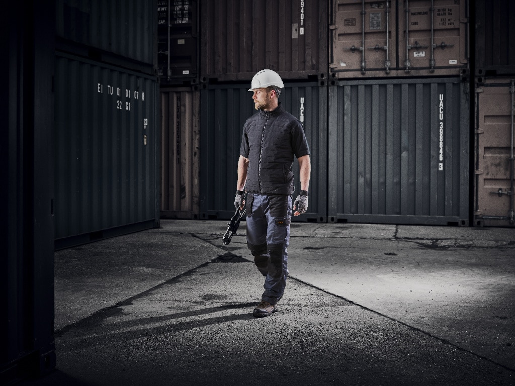 Pantaloni cu multiple buzunare, W34 L32, marime 44, gri • Site Harrier