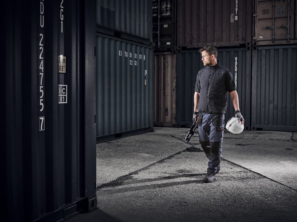 Pantaloni cu multiple buzunare, W34 L32, marime 44, gri • Site Harrier