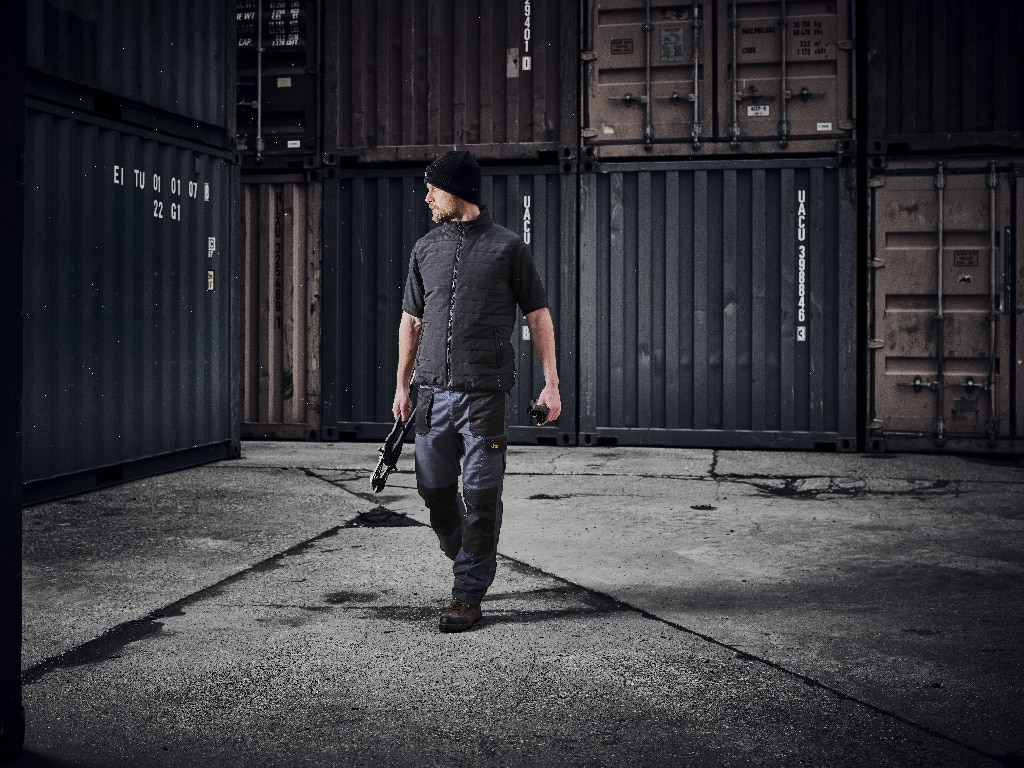 Pantaloni cu multiple buzunare, W34 L32, marime 44, gri • Site Harrier