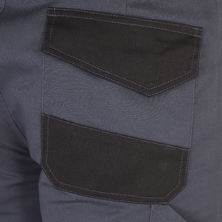 Pantaloni cu multiple buzunare, W36 L32, marime 46, gri • Site Harrier