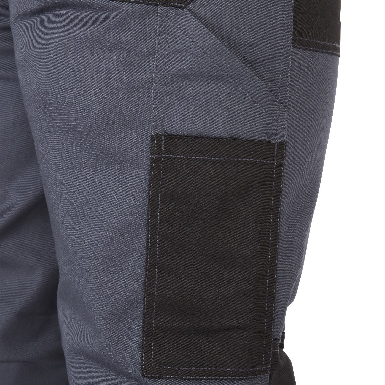 Pantaloni cu multiple buzunare, W36 L32, marime 46, gri • Site Harrier