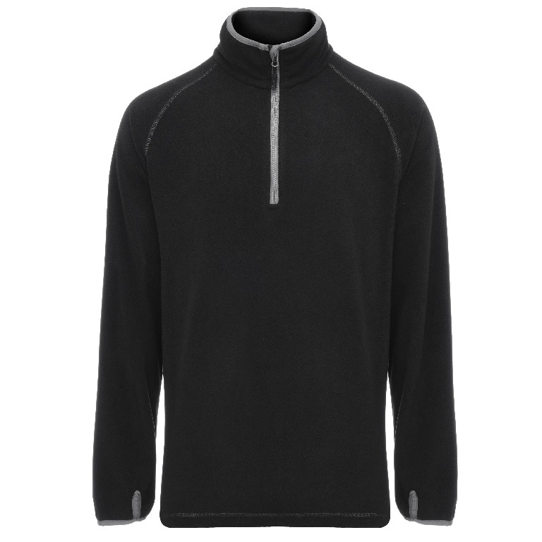 Bluza polar din poliester, marime XL, negru • Site Beech