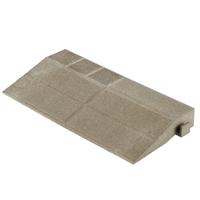 Plinta, compozit, maro Angara, 40 x 20 x 4.5 cm Blooma