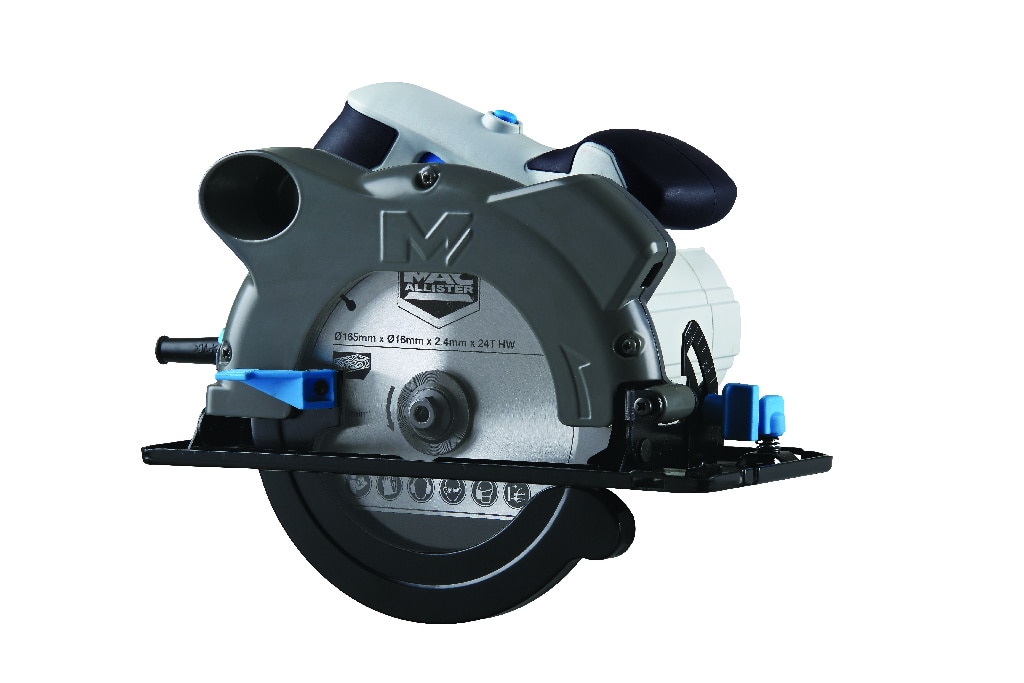 Fierastrau circular Mac Allister MSCS1200, 1200 W, 5000 rpm, cu fir, 165 mm