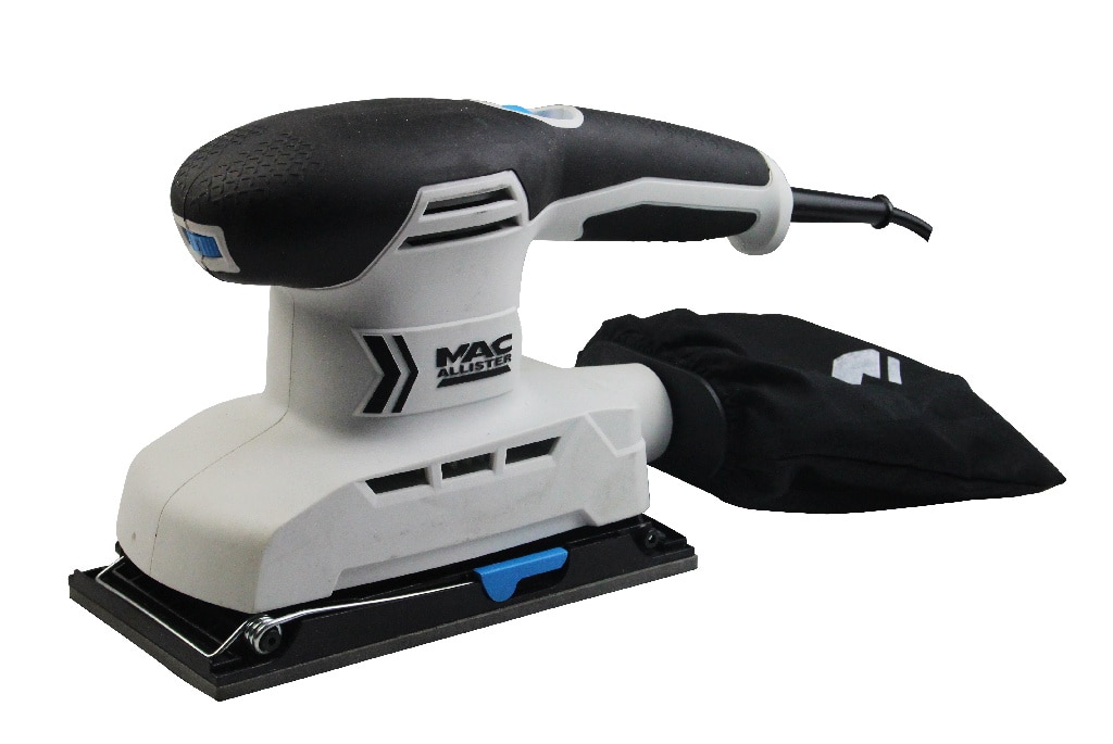 Slefuitor cu vibratii Mac Allister MSSS200, gri, 200W, cu fir, TPE