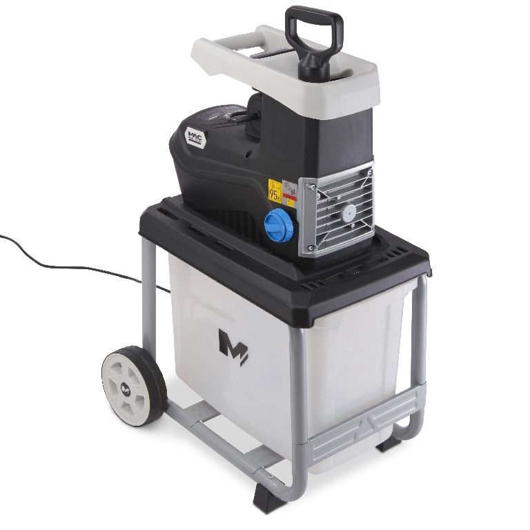 Tocator silentios crengi si resturi vegetale Mac Allister, 2800 W, 96 dBA, 50 L, 220-240 V, 20 kg, 61.5 x 47.5 cm