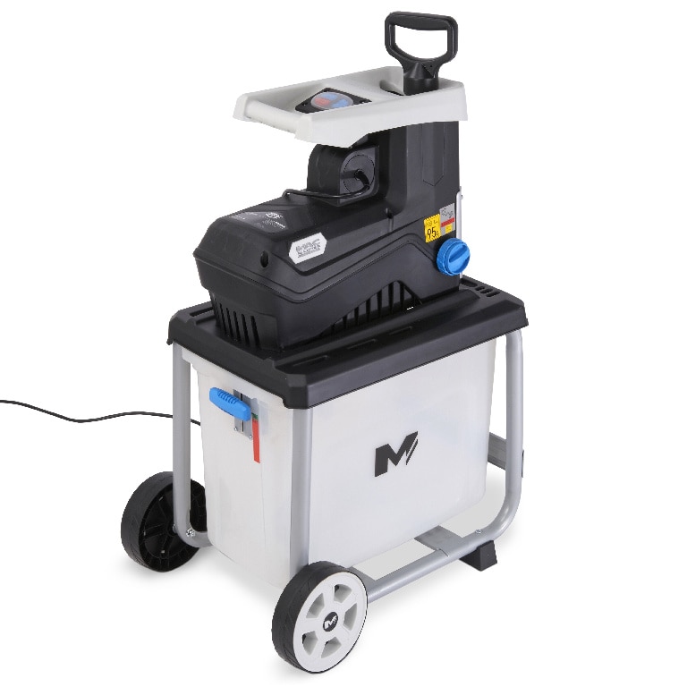 Tocator silentios crengi si resturi vegetale Mac Allister, 2800 W, 96 dBA, 50 L, 220-240 V, 20 kg, 61.5 x 47.5 cm