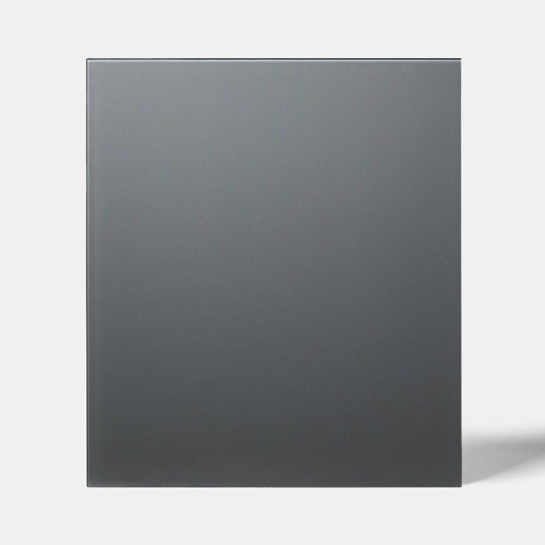 Panou bucatarie, antracit, termorezistent, 90 x 80 x 5 mm, sticla  GoodHome Nashi