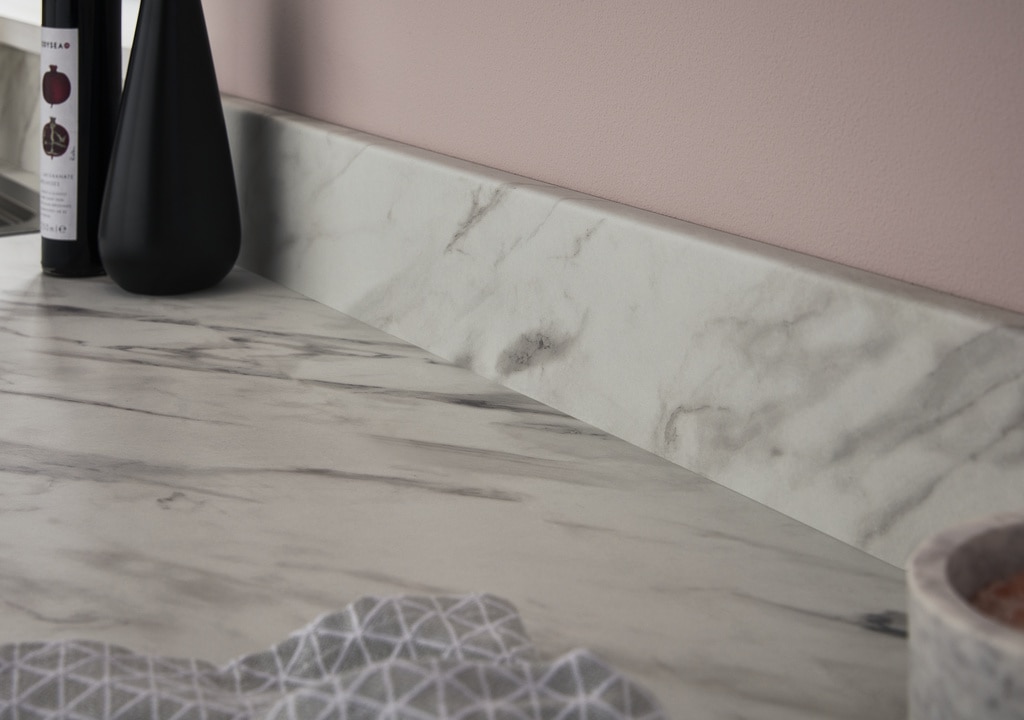 Blat marble laminat, 300 x 62 cm x 2.2 mm, pal laminat  GoodHome Agliata