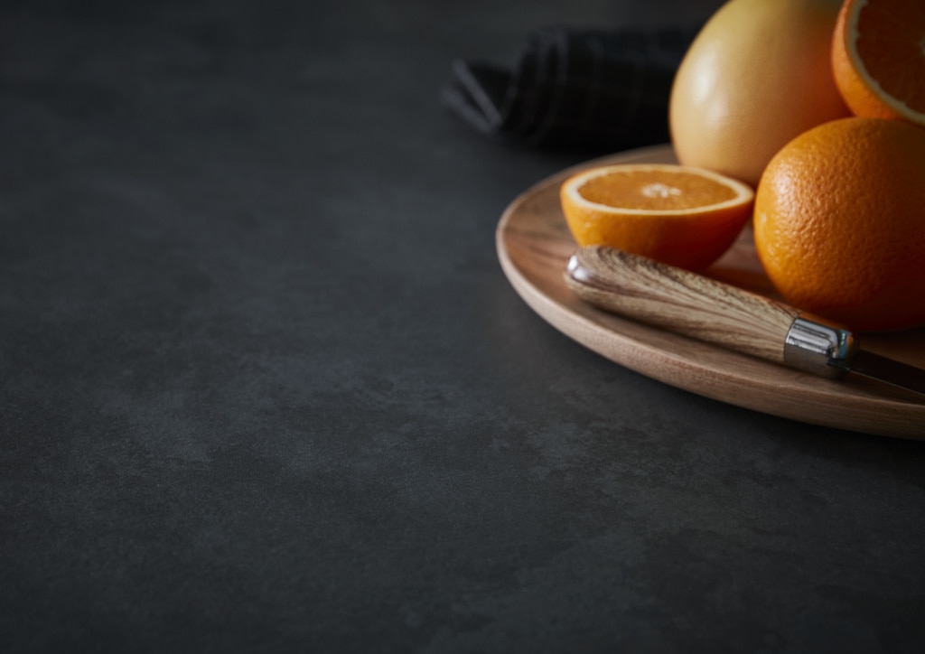 Blat de lucru, gri, 300 x 62 x 2.2 cm, pal, laminat  GoodHome Berberis