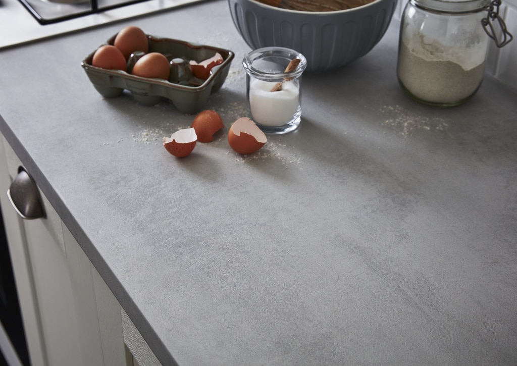 Blat de lucru, gri, 300 x 62 cm x 3.8 mm, pal laminat • GoodHome Kala