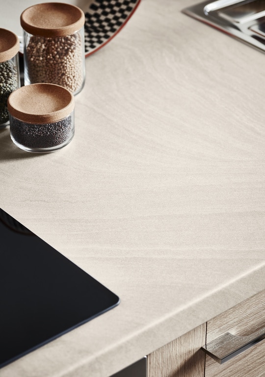 Blat de bucatarie GOODHOME Kabsa, 3000 x 620 x 38 mm, maro