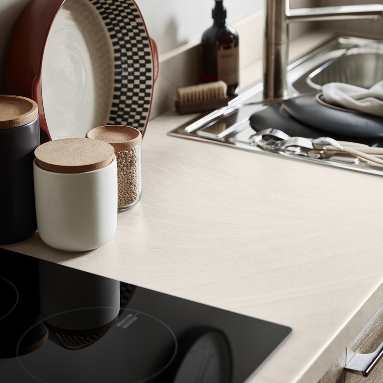 Blat de bucatarie GOODHOME Kabsa, 3000 x 620 x 38 mm, maro