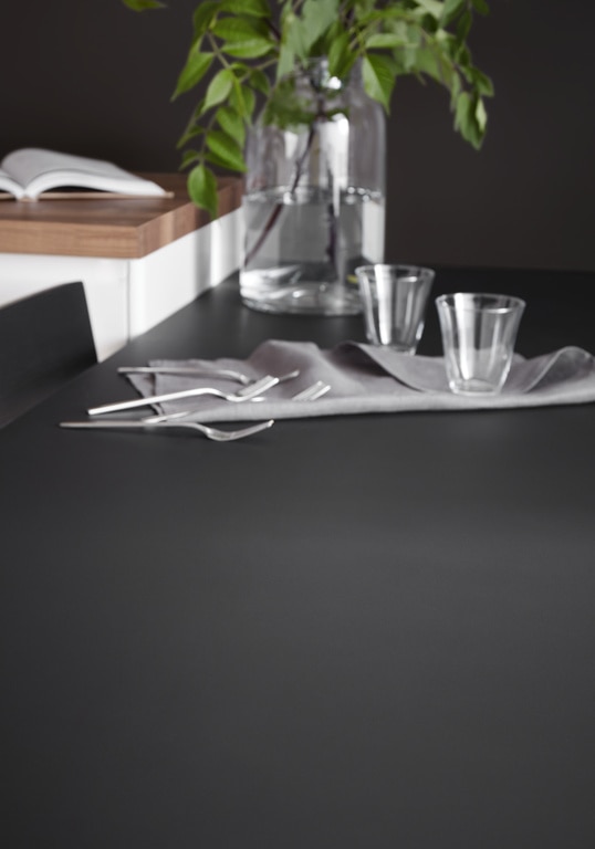 Blat de lucru, negru, 300 x 62 cm x 3.8 mm, pal laminat  GoodHome Berberis