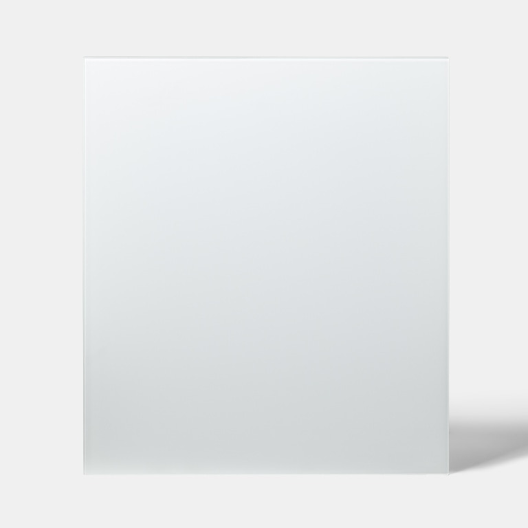 Panou bucatarie, alb, termorezistent, 60 x 80 x 5 mm, sticla • GoodHome Nashi