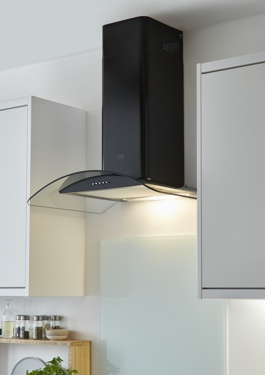 Panou bucatarie, alb, termorezistent, 60 x 80 x 5 mm, sticla • GoodHome Nashi