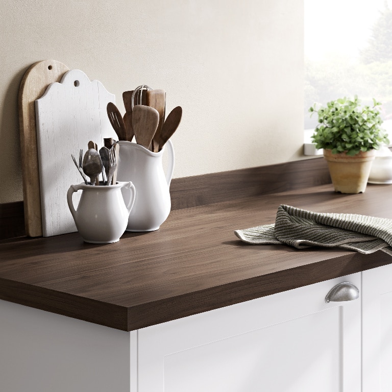 Blat de bucatarie GOODHOME Kala Matt, 3000 x 620 x 38 mm, lemn inchis