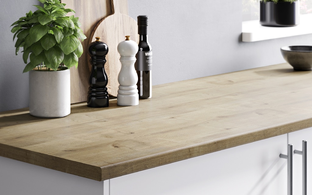 Blat de lucru, maro, 180 x 62 cm x 2.6 mm, pal laminat