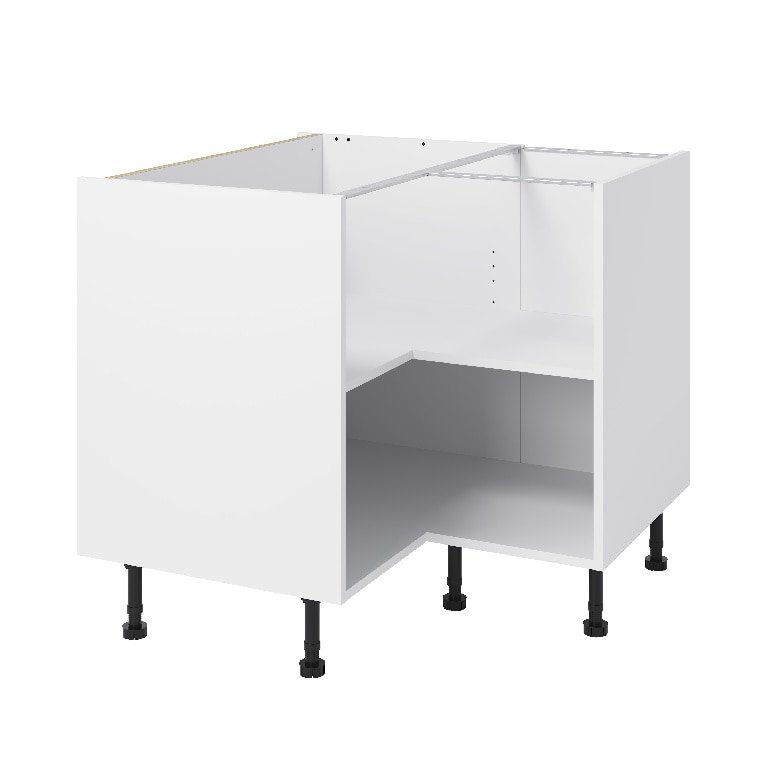 Corp de baza colt, 930 mm, alb  GoodHome