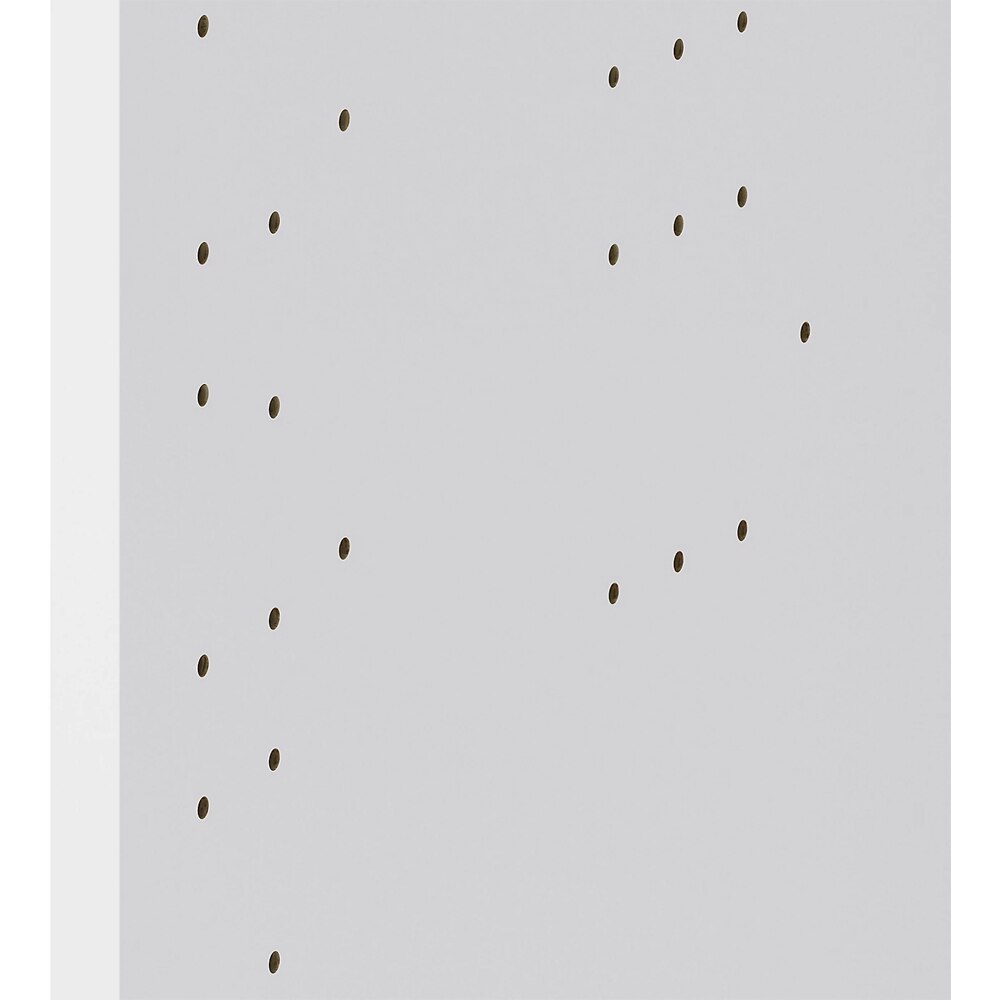 Panouri laterale dulap inalt GOODHOME Caraway, 57 x 234 x 1.8 cm, PAL, alb