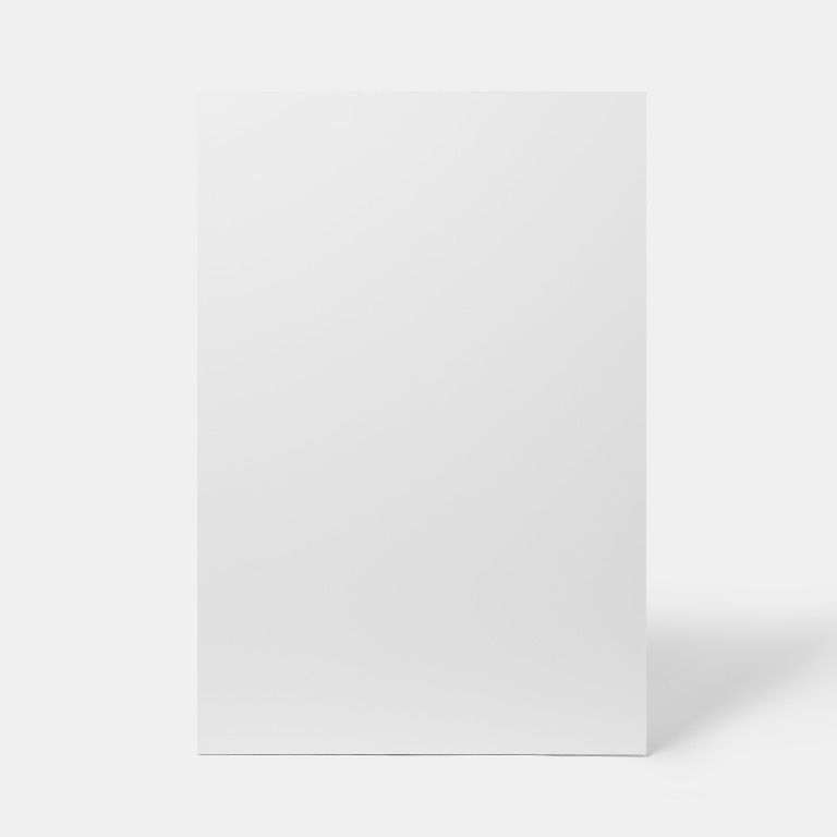 Panou baza, 87 x 59 cm, alb, mat  GoodHome Alpinia