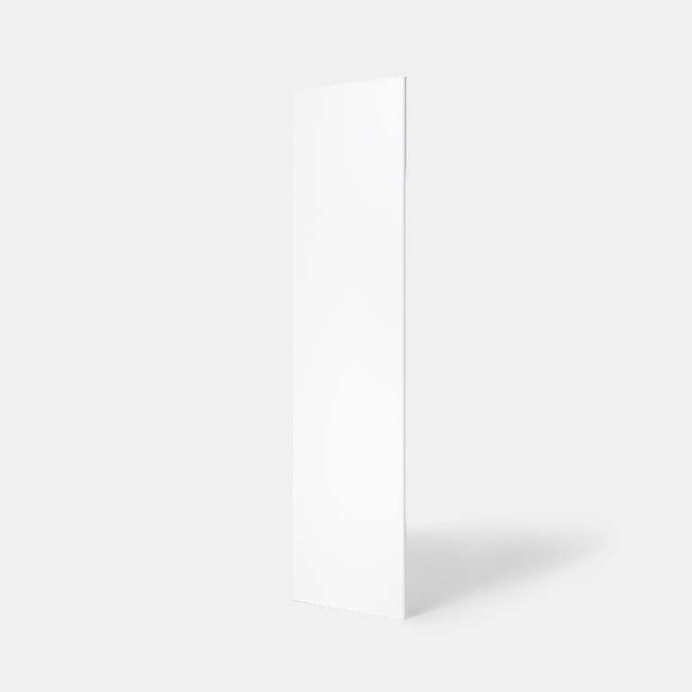 Panou frontal, 240 x 61 cm, alb, mat  GoodHome Alpinia