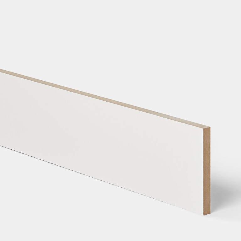 Plinta interior, alb, bucatarie, 240 x 15 x 1.6 cm, 1.6 mm  GoodHome Alpinia