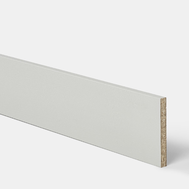 Plinta de bucatarie, PAL, gri, aspect lemn, 2400mm x16mm x 150mm  Alpinia