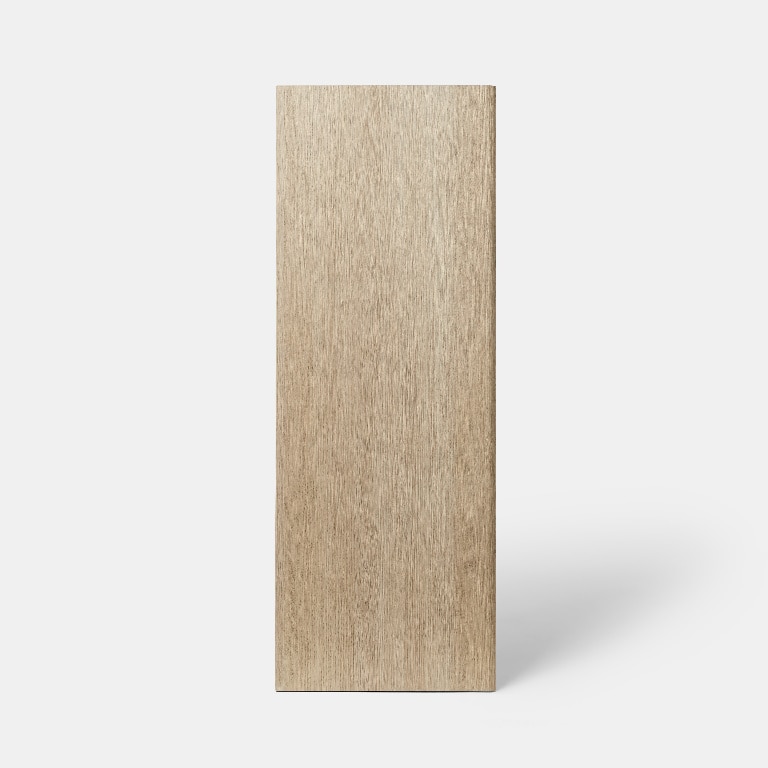 Panou frontal, 96 x 36 cm, alb, efect stejar  GoodHome Alpinia