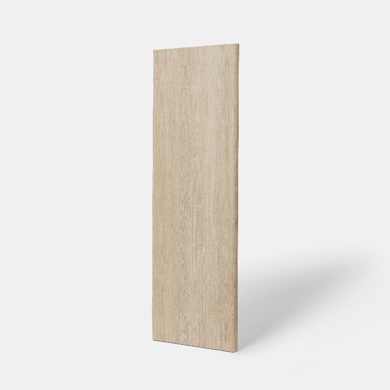 Panou frontal, 96 x 36 cm, alb, efect stejar  GoodHome Alpinia