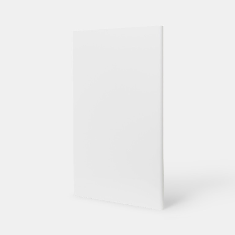 Panou baza, 90 x 61 cm, alb, lucios GoodHome Stevia and Garcinia