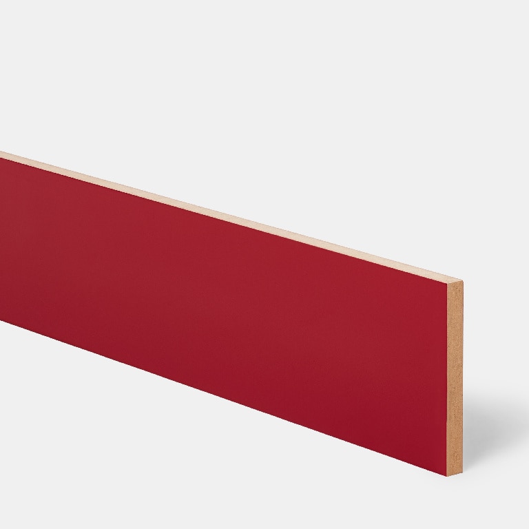 Plinta bucatarie GOODHOME Stevia, 15 x 240 cm, rosu lucios