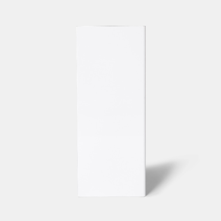 Panou perete, 96 x 36 cm, alb, lucios  GoodHome Alisma