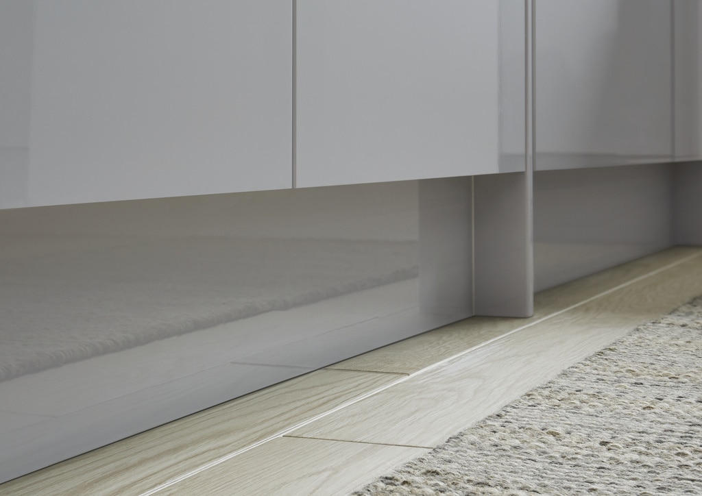 Plinta interior, alb, bucatarie, 240 x 15 x 2 cm, 1.6 mm  GoodHome Alisma